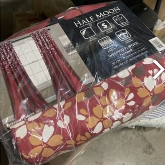 Lush Decor Weeping Flowers Room Darkening Curtain Panel Pair - Picture 7 of 9